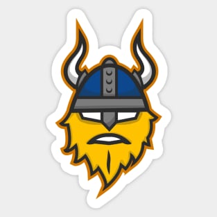 Bearded Viking Sticker